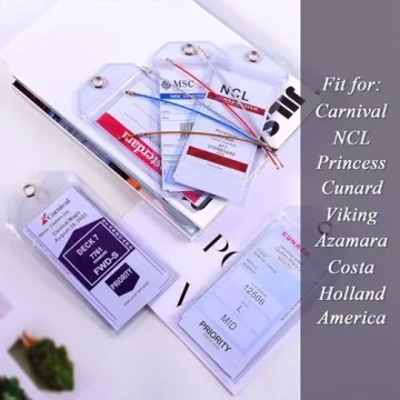 Cruise Luggage Tag Holders Waterproof Reusable by JOLLYANTS