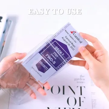 Cruise Luggage Tag Holders Waterproof Reusable by JOLLYANTS