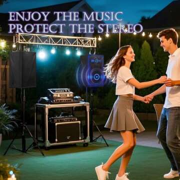 Durable 15 in Speaker Covers for Outdoor Protection