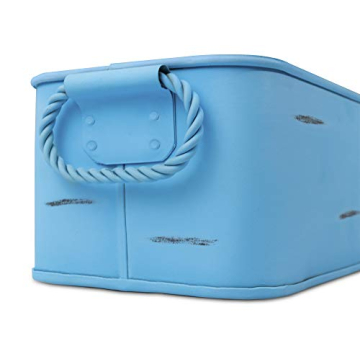 Monarch Abode 20812 Blue Stonewashed Box Planter