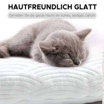 SCHNAUZER HOME Body Pillow for Adults - Soft Long Bed Pillows Insert for Sleeping - Shredded Memory Foam & Removable Washable Cover - Swan Shaped Side Sleeper Pregnancy Pillow 49 Inch (White)