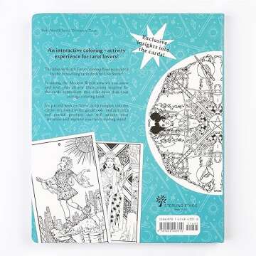 Modern Witch Tarot Coloring Book - Unleash Your Inner Artist