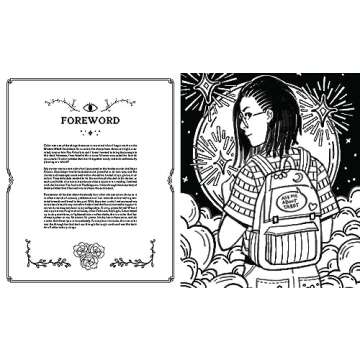 Modern Witch Tarot Coloring Book - Color Your Way to Insight