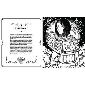 Modern Witch Tarot Coloring Book - Color Your Way to Insight