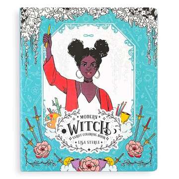 Modern Witch Tarot Coloring Book - Color Your Way to Insight