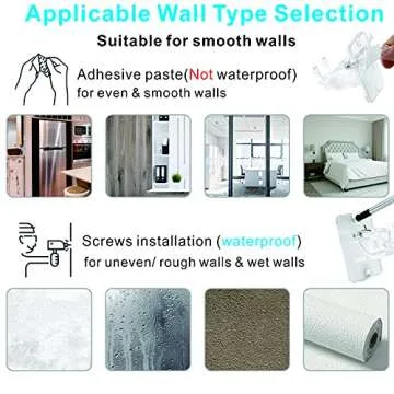 Transparent Curtain Rod Holders for Stylish Installations