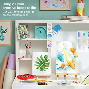 ARTEZA Watercolor Paint Set with 60 Vibrant Colors