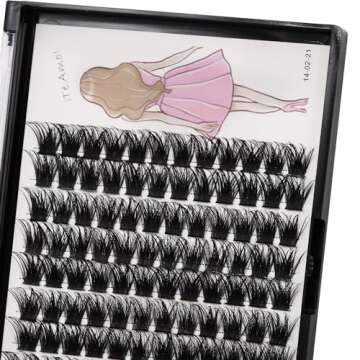 Bodermincer 120 Clusters 3D Effect Glue Bonded Eyelash Extensions