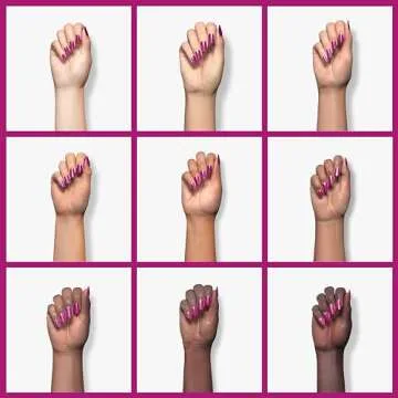 VENALISA Purple Violet Gel Nail Polish, 12ml Purple Gel Polish Neon Dark Purple Color Soak Off UV LED Nail Gel Polish Nail Art Starter Manicure Salon DIY at Home, 0.43 OZ