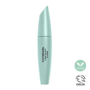 CoverGirl Lash Blast Clean Volume Mascara, Vegan Formula, Volumizing, Smudge-Proof, Cruelty Free, Bl...