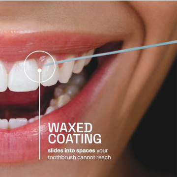 REACH Cool Mint Floss for Fresh Breath and Plaque Removal