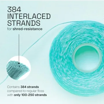 REACH Cool Mint Floss for Fresh Breath and Plaque Removal