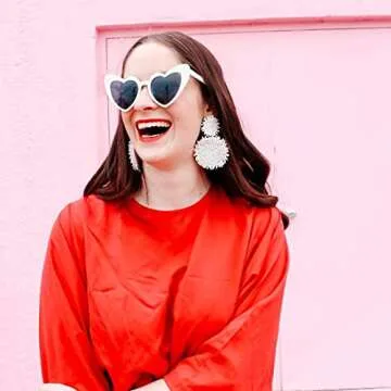 Dramatic Statement Drop Earrings - Handmade Seed Beads