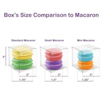 COMFECTO Clear Plastic Boxes for Parties and Events