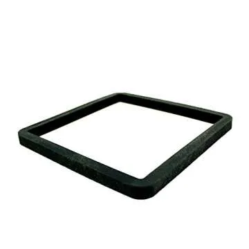 Barista Basics Durable Knockbox 6"x6"x5" - BPA-Free, In-Counter, Noise-Reducing with Rubber Gasket, Espresso Parts Warranty