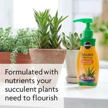 Miracle-Gro Succulent Plant Food 8 oz for Cacti Jade Aloe