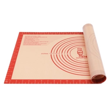 Extra Large Non-slip Silicone Pastry Mat with Measurements for Baking