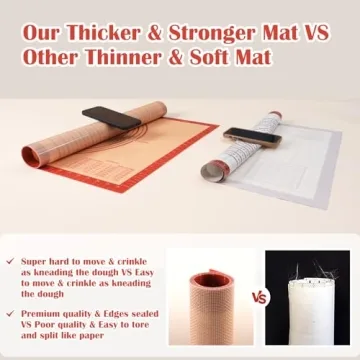 Extra Large Non-slip Silicone Pastry Mat for Baking