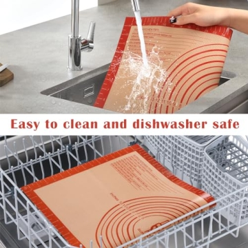 Extra Large Non-slip Silicone Pastry Mat for Baking