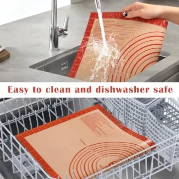 Extra Large Non-slip Silicone Pastry Mat for Baking