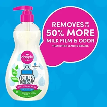 Dapple Baby Bottle Soap, Hypoallergenic & Plant-Powered