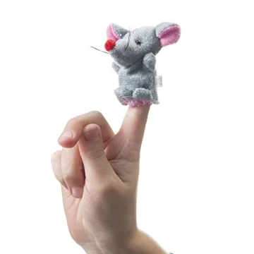 PREXTEX 18-Piece Animal Finger Puppets for Kids Fun
