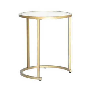 Chic Studio Designs Gold and Glass Nesting Tables