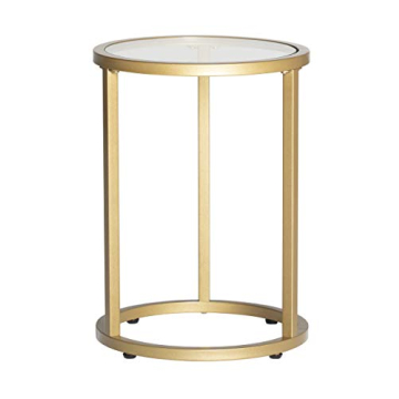 Chic Studio Designs Gold and Glass Nesting Tables