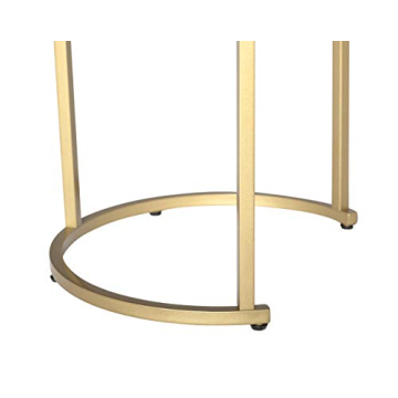 Chic Studio Designs Gold and Glass Nesting Tables
