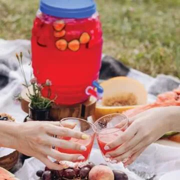 CHAMPS 3 Gallon BPA-Free Water Dispenser for Parties