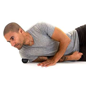 2 ZEAK Lacrosse Massage Balls for Myofascial Release, Trigger Point Therapy, Muscle Pain and Tension, Yoga, Aid Therapeutic Recovery, Fascia Release, Deep Tissue-Solid Rubber Ball Construction (Blush)