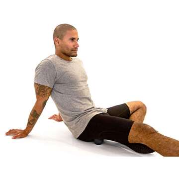 2 ZEAK Lacrosse Massage Balls for Myofascial Release, Trigger Point Therapy, Muscle Pain and Tension, Yoga, Aid Therapeutic Recovery, Fascia Release, Deep Tissue-Solid Rubber Ball Construction (Blush)