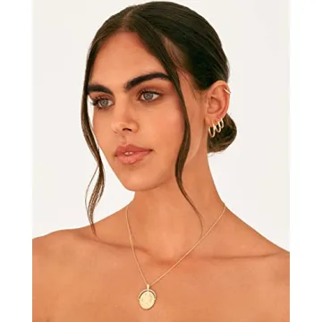 PAVOI 18K Gold Sterling Silver Hoop Earrings | 3 Sizes