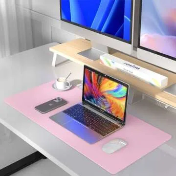 Elegant Leather Desk Pad Protector for Home and Office