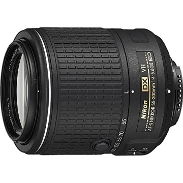 Nikon 55-200mm Telephoto Zoom Lens for Photography
