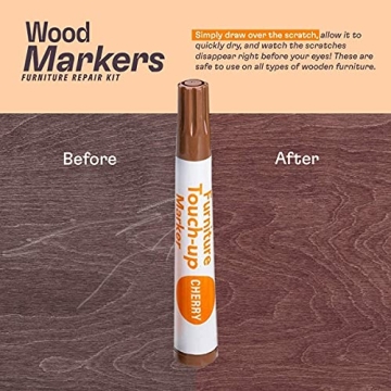 Katzco Furniture Repair Kit Wood Markers for Easy Fixes
