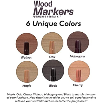 Katzco Furniture Repair Kit Wood Markers for Easy Fixes