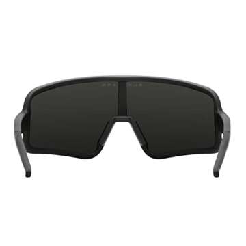 Blenders Eyewear Eclipse – Polarized Sunglasses – Wrap-Around Lens – 100% UV Protection – Unisex – Concord Fast