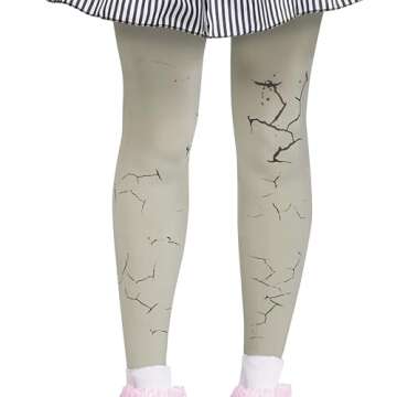 Fun World Women Costumes Broken Doll Adult, Black,white, Medium/Large US