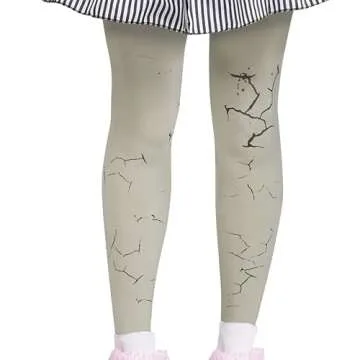 Fun World Women Costumes Broken Doll Adult, Black,white, Medium/Large US