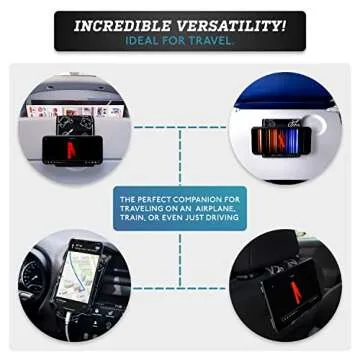 AirGLO Flex Flap - Adjustable Phone Stand for Travel