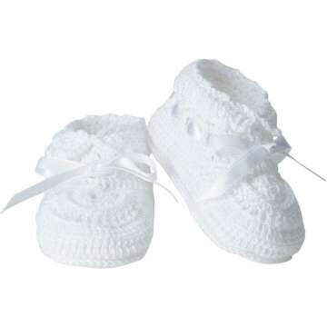 Jefferies Baby Hand Crocheted Booties - Cozy, Adorable Socks
