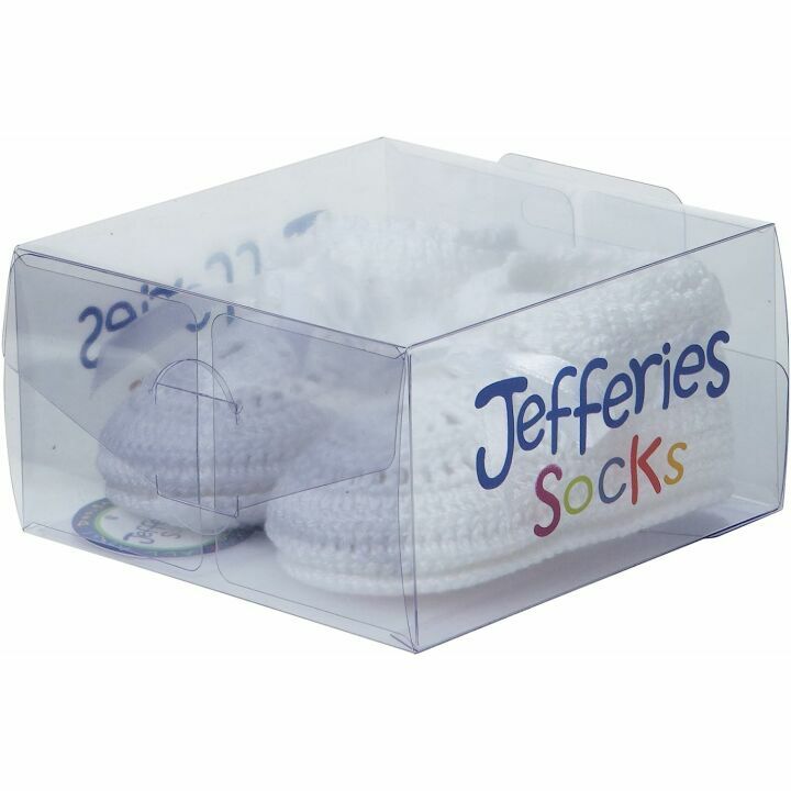 Jefferies Baby Hand Crocheted Booties in Soft Colors