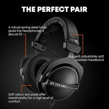 Beyerdynamic DT 770 Pro 80 ohm Limited Edition Professional Studio Headphones