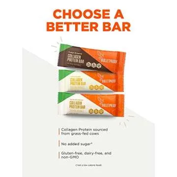 Bulletproof Bars Collagen Protein Snack Healthy Dessert