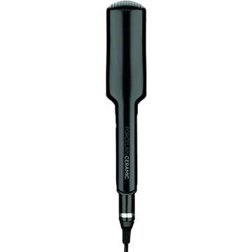 BaBylissPRO Porcelain Ceramic Flat Iron Hair Straightener, 2" Digital Hair Straightener Iron for Professional Salon Results and All Hair Types