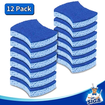 Best MR.SIGA Non-Scratch Cellulose Sponges 12 Pack