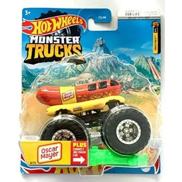 DieCast Hot Wheels Monster Trucks Oscar Mayer Hot Dog Toy