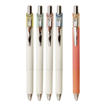 Pentel EnerGel Clena Gel Pen Ultra-Fine Point 0.5mm Black Ink