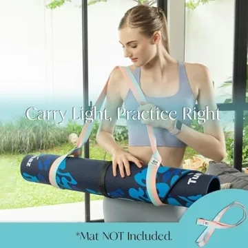Durable Tumaz Yoga Mat Strap Adjustable Carrier for Yoga